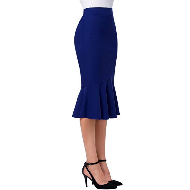 Womens Wear to Work Stretchy Pencil Skirts